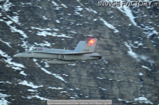 2008-10-09 Axalp Shooting Range 0195 McDonnell Douglas FA-18C Hornet